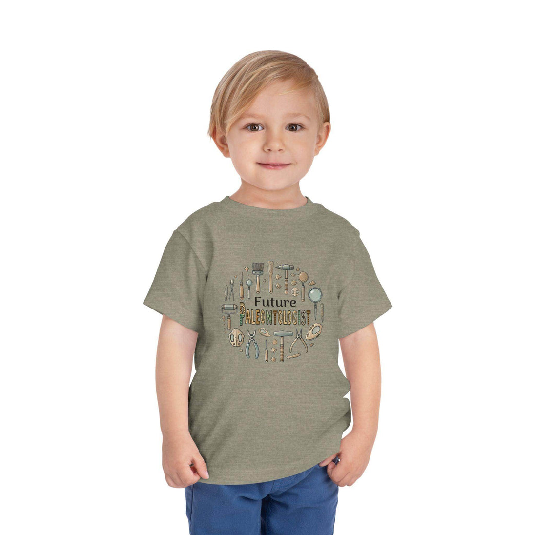 Future Paleontologist Circle - Toddler Short Sleeve - Brightsee