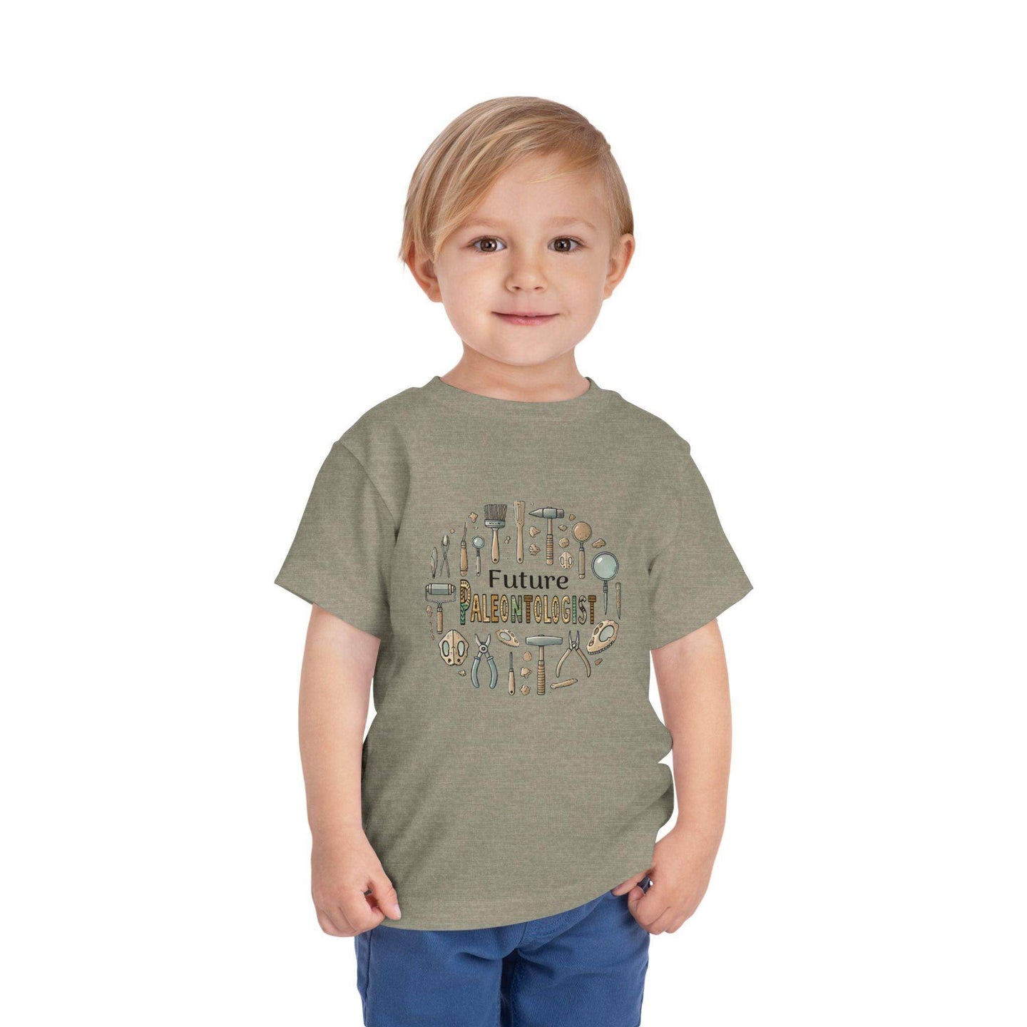 Future Paleontologist Circle - Toddler Short Sleeve - Brightsee