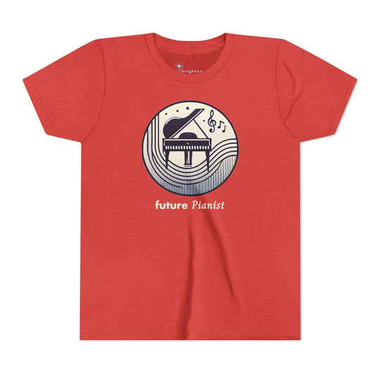 Future Pianist - Youth Short Sleeve - Brightsee