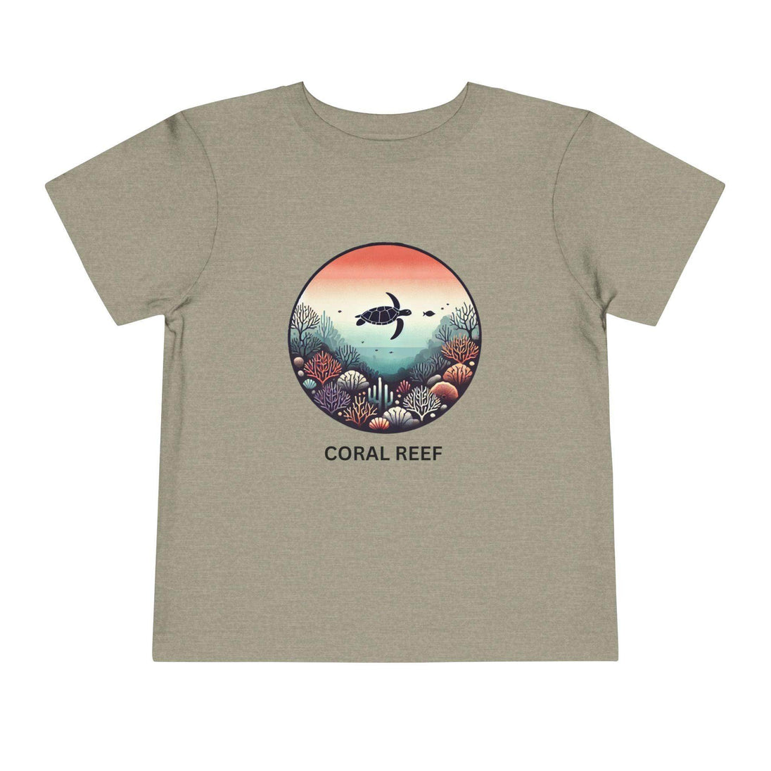 Coral Reef - Toddler Short Sleeve Tee - Brightsee