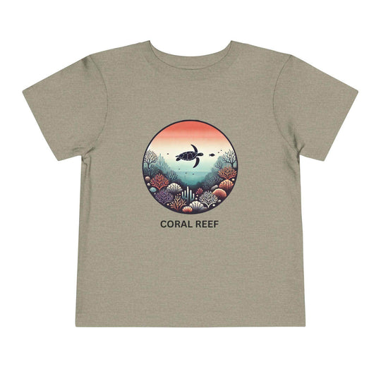 Coral Reef - Toddler Short Sleeve Tee - Brightsee