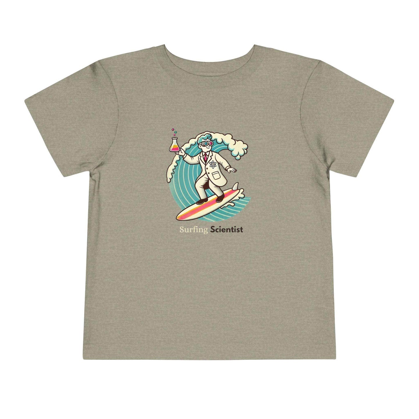 Surfing Scientist - Toddler Short Sleeve - Brightsee