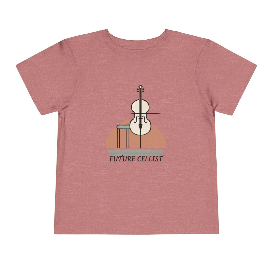 Future Cellist - Toddler Short Sleeve - Brightsee