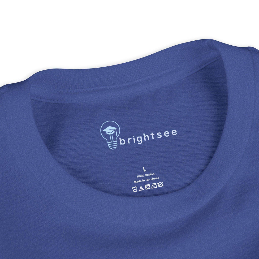 STEM Construction bot on Ladder - Youth Short Sleeve - Brightsee