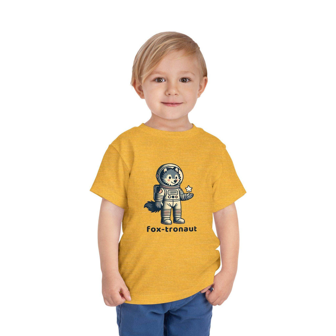 Fox-tronaut - Toddler Short Sleeve - Brightsee