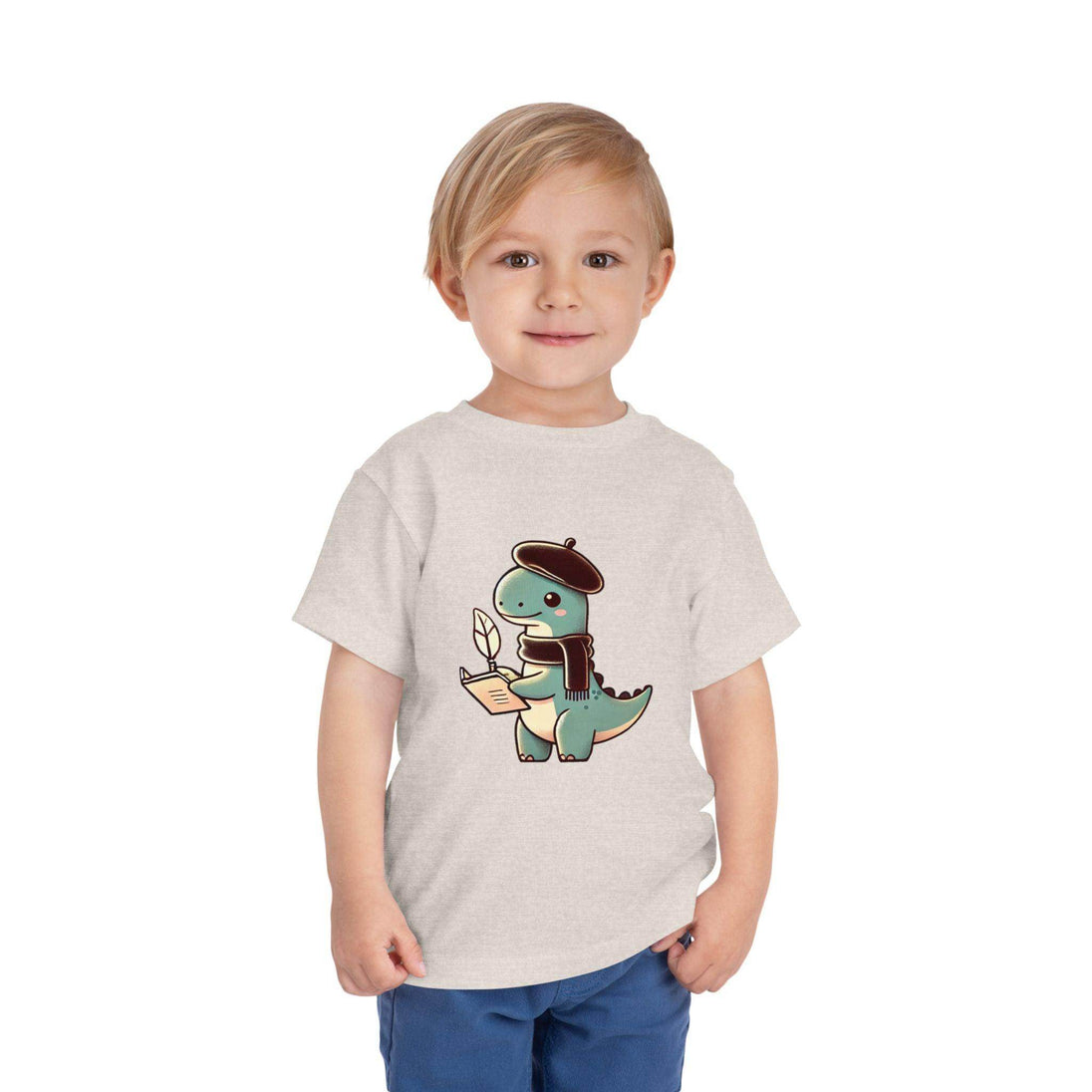 Dinosaur Author - Toddler Short Sleeve - Brightsee