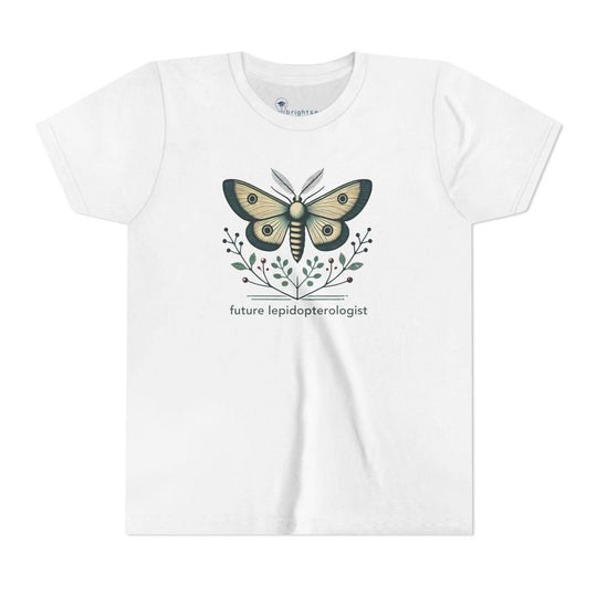 Future Lepidopterologist Moth - Youth Short Sleeve - Brightsee
