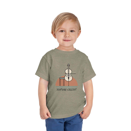 Future Cellist - Toddler Short Sleeve - Brightsee