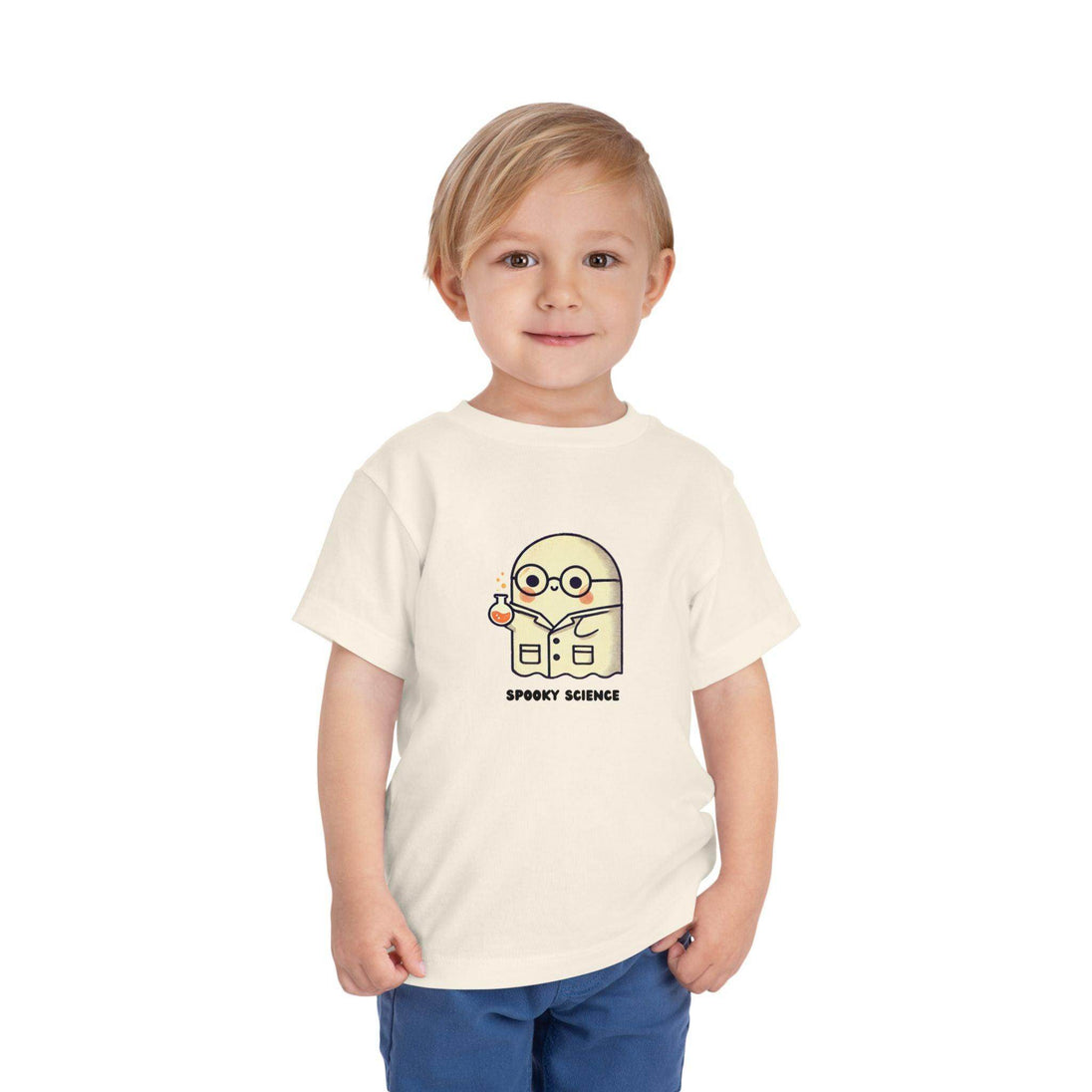 Spooky Science Ghost - Toddler Short Sleeve - Brightsee