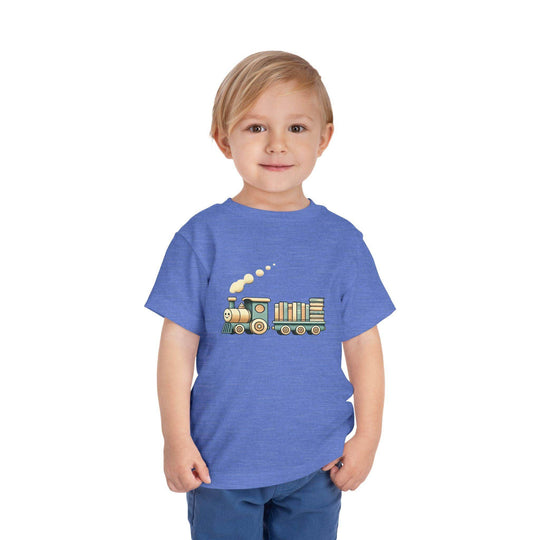 Train Book Delivery - Toddler Short Sleeve - Brightsee