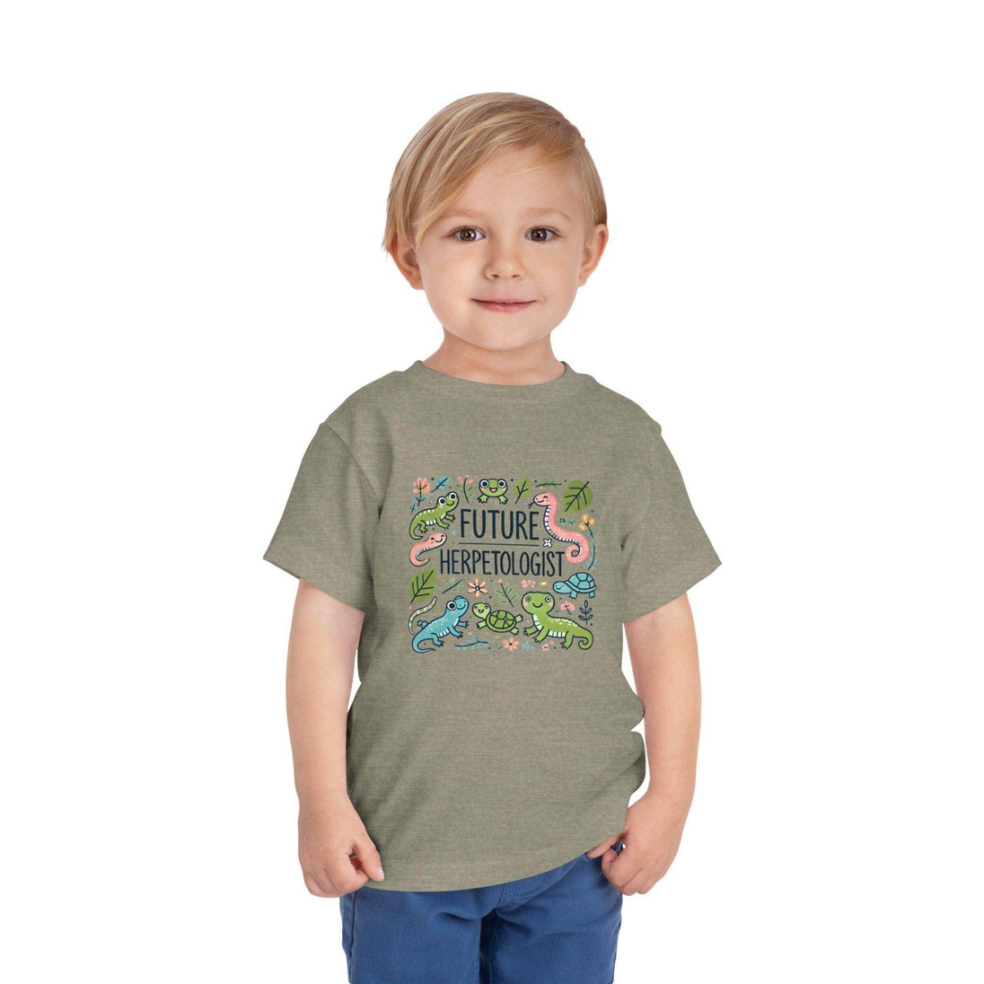 Future Herpetologist Cute - Toddler Short Sleeve - Brightsee