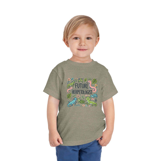 Future Herpetologist Cute - Toddler Short Sleeve - Brightsee