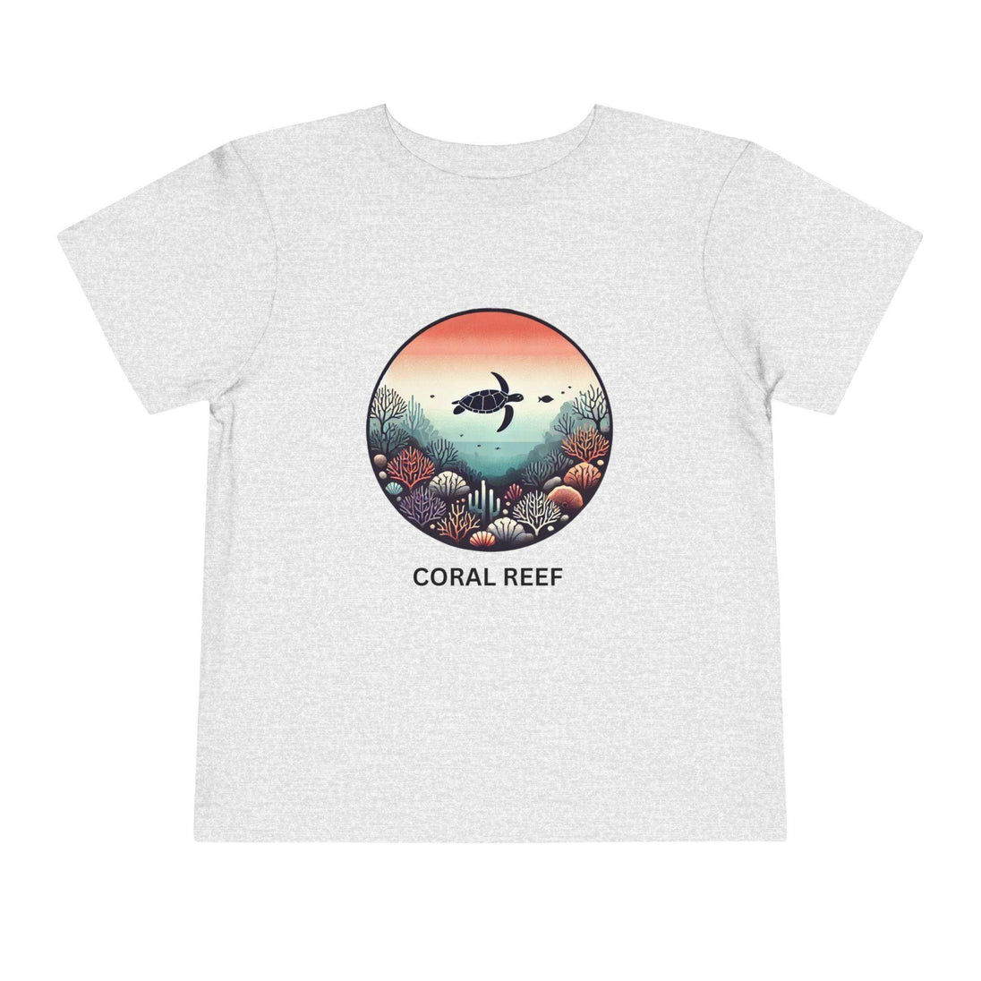 Coral Reef - Toddler Short Sleeve Tee - Brightsee