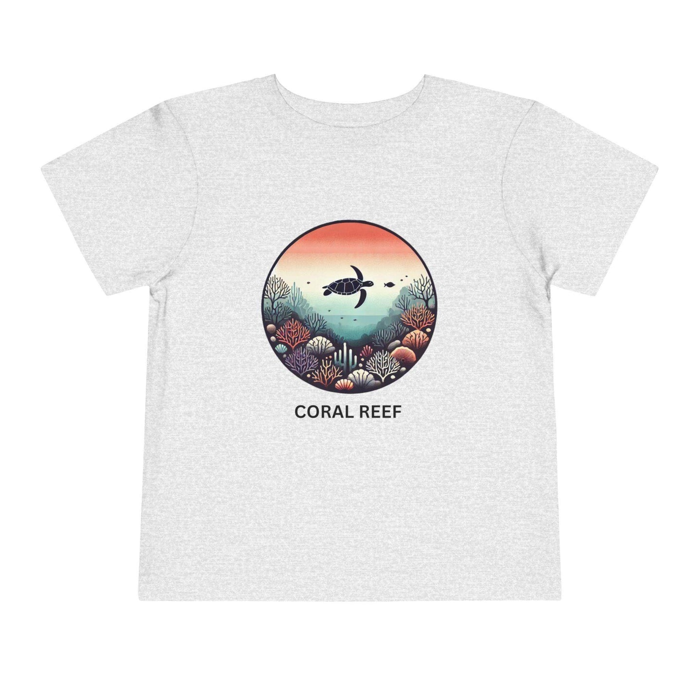 Coral Reef - Toddler Short Sleeve Tee - Brightsee
