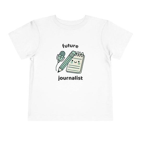 Future Journalist Cute - Toddler Short Sleeve - Brightsee