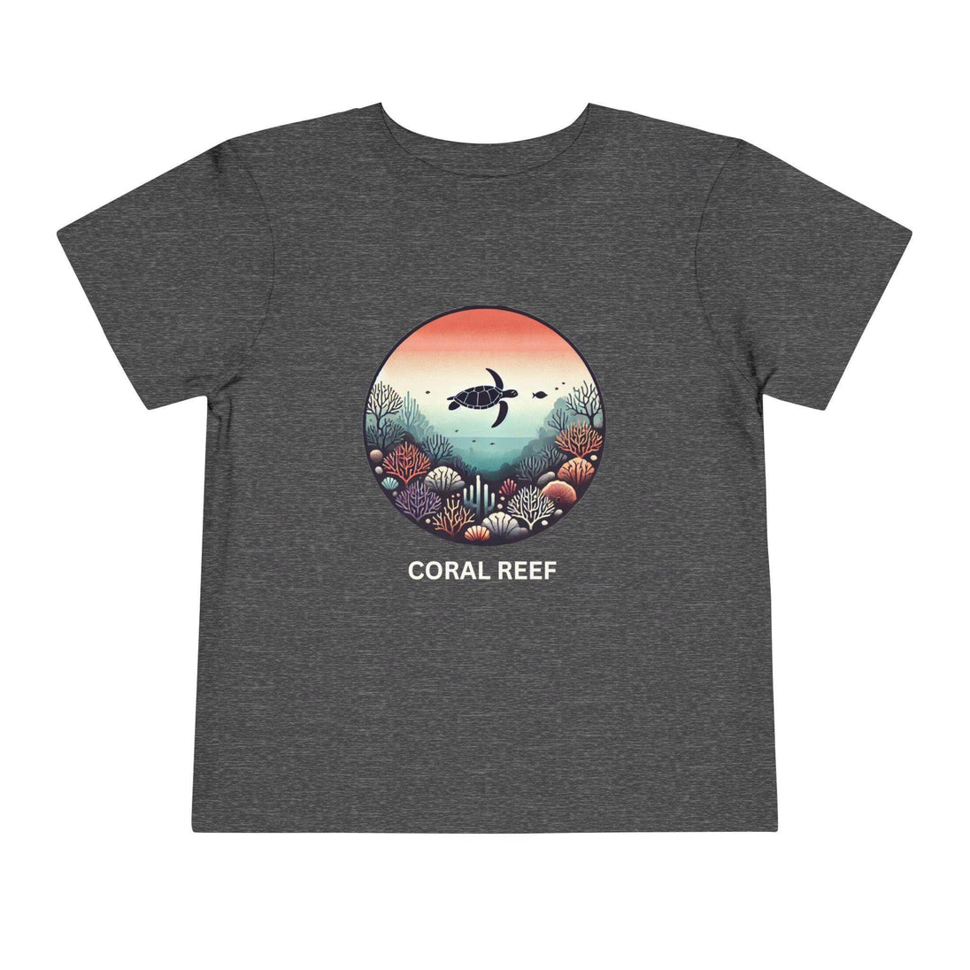Coral Reef - Toddler Short Sleeve Tee - Brightsee
