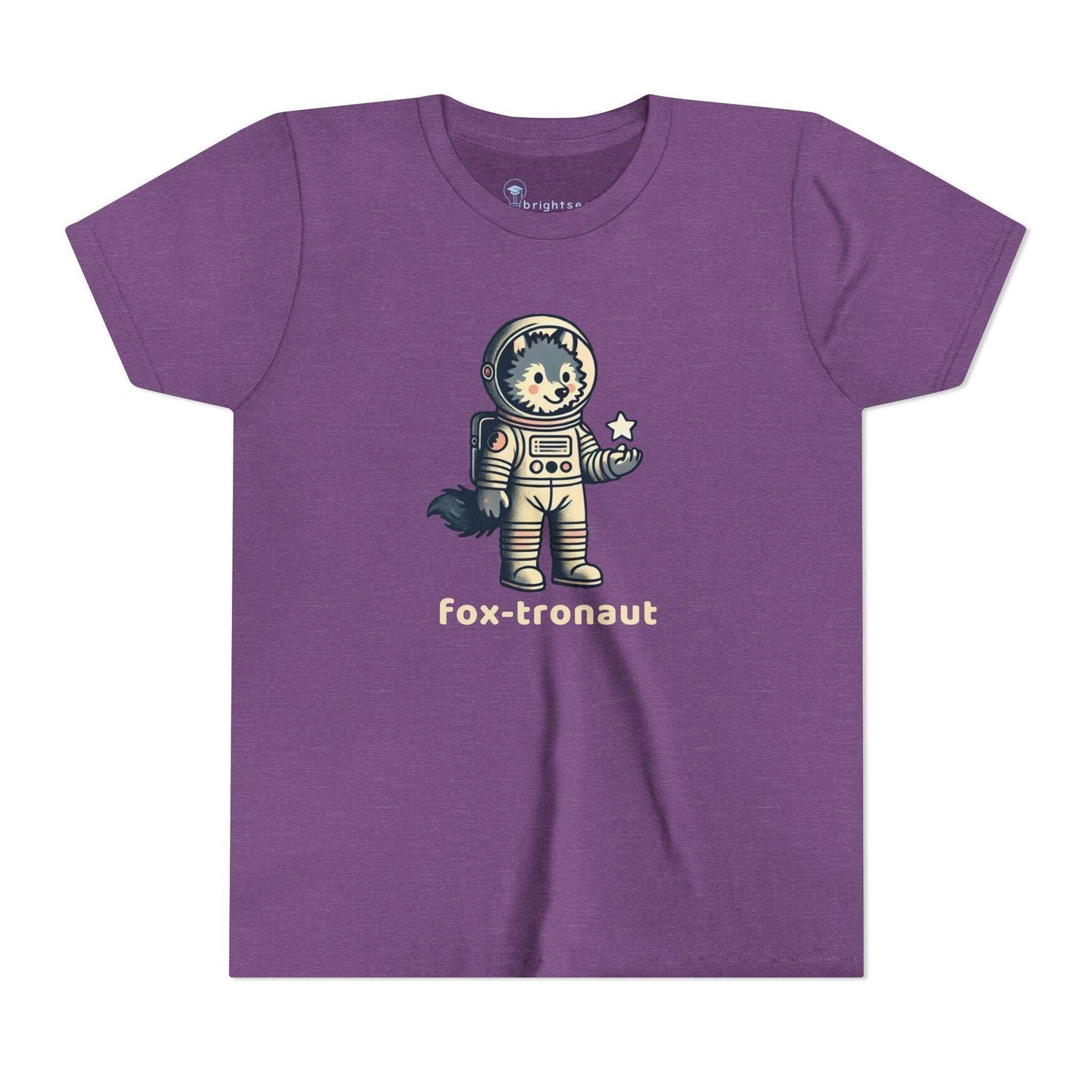 Fox-tronaut - Youth Short Sleeve - Brightsee