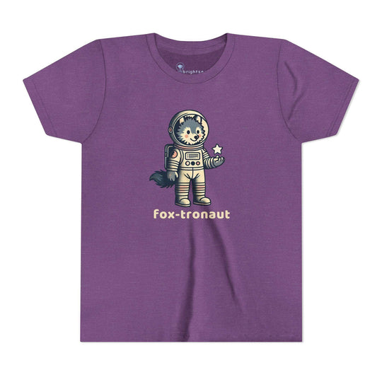 Fox-tronaut - Youth Short Sleeve - Brightsee