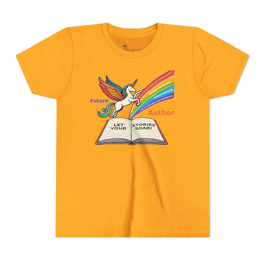 Future Author Alicorn - Youth Short Sleeve - Brightsee