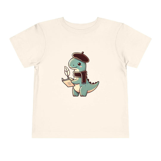 Dinosaur Author - Toddler Short Sleeve - Brightsee
