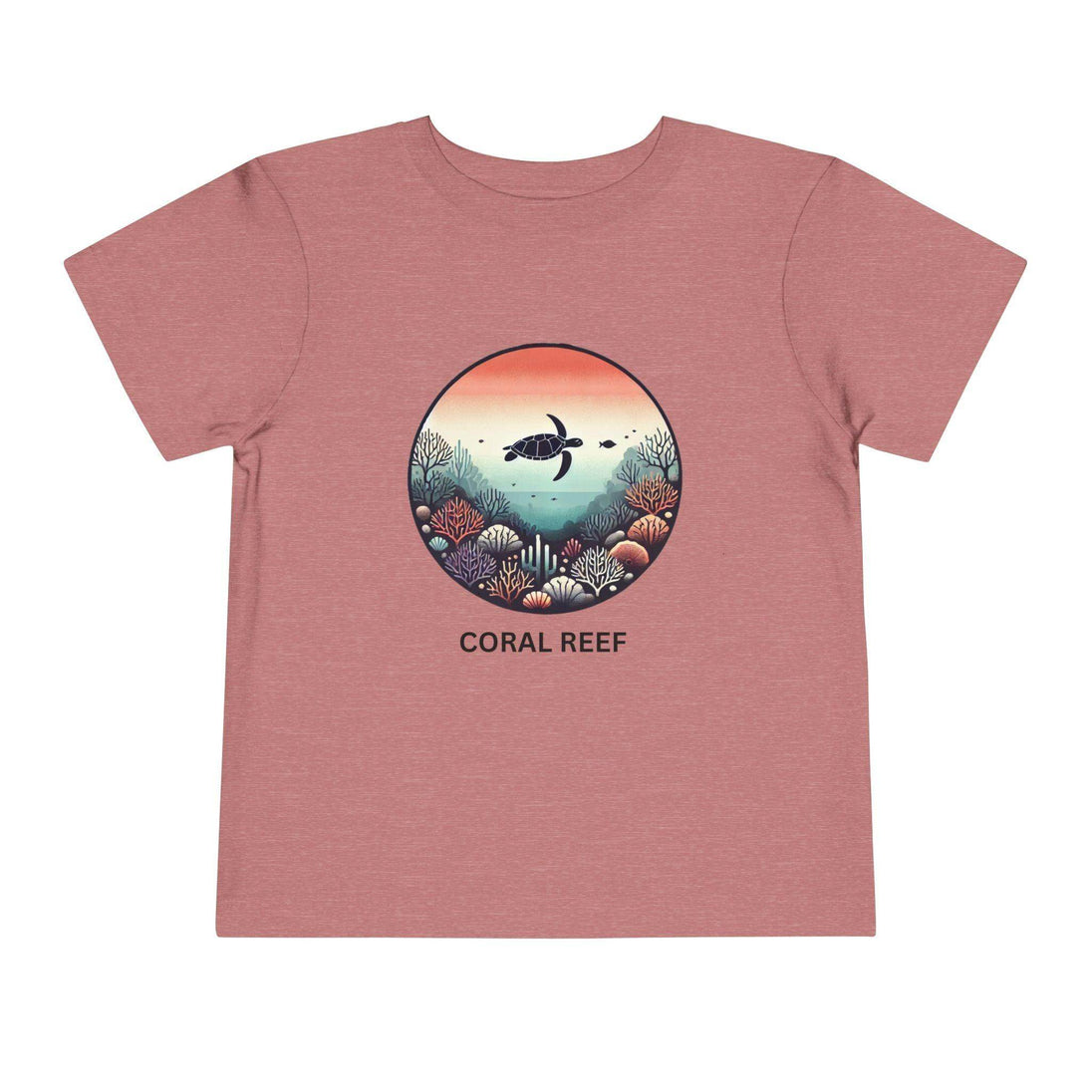Coral Reef - Toddler Short Sleeve Tee - Brightsee