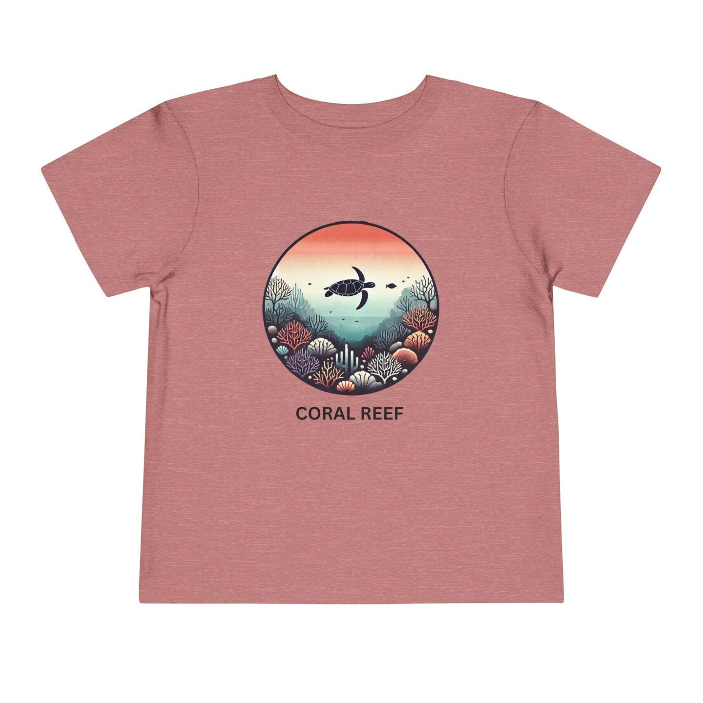 Coral Reef - Toddler Short Sleeve Tee - Brightsee