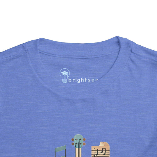 Future Musician Guitar Note - Toddler Short Sleeve - Brightsee
