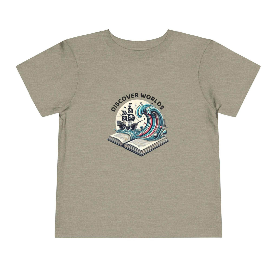 Discover Worlds - Pirate Ship - Toddler Short Sleeve - Brightsee