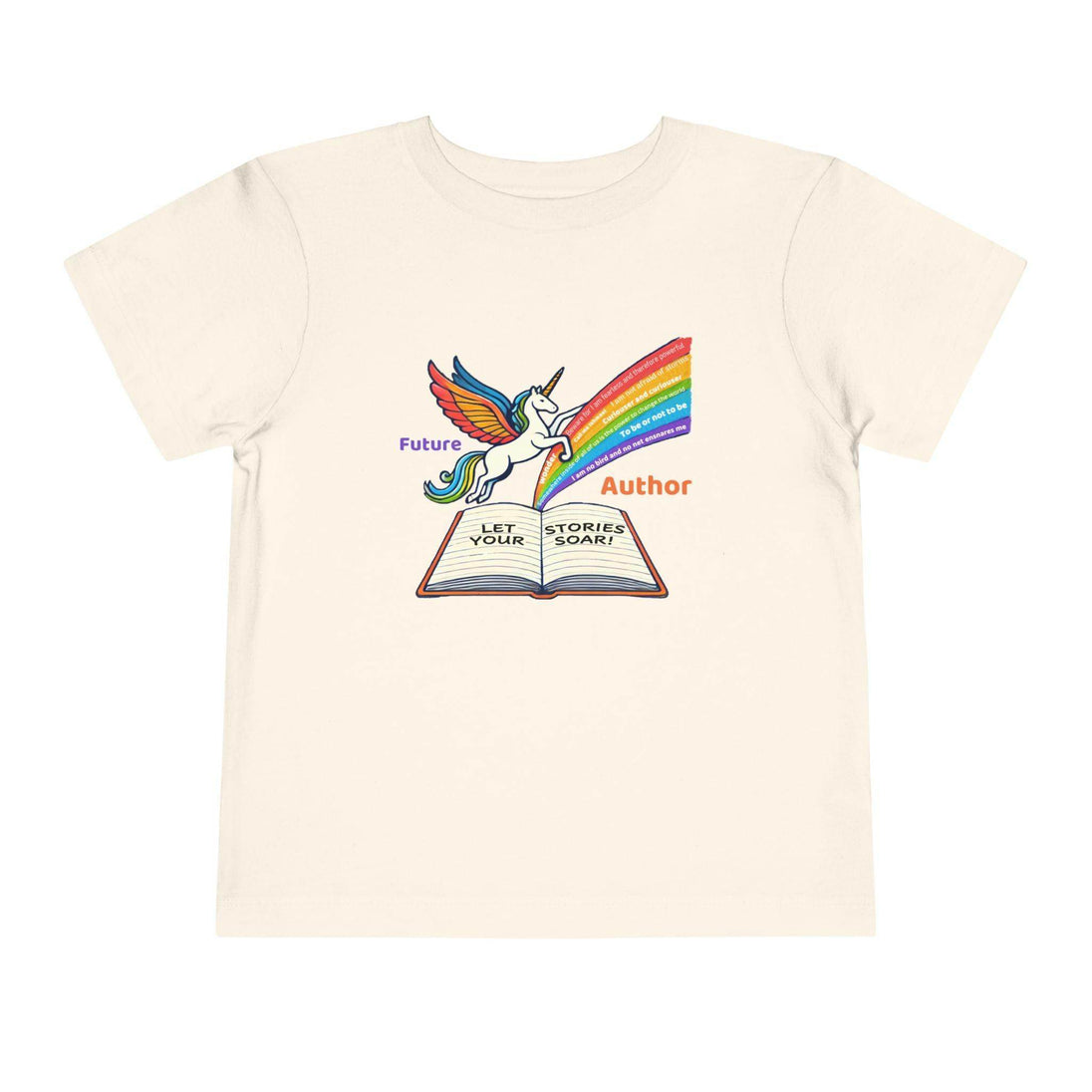 Future Author Alicorn - Toddler Short Sleeve - Brightsee