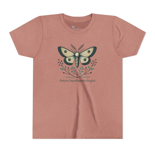 Future Lepidopterologist Moth - Youth Short Sleeve - Brightsee