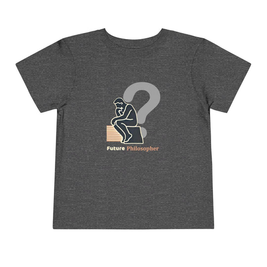 Future Philosopher Thinker - Toddler Short Sleeve - Brightsee