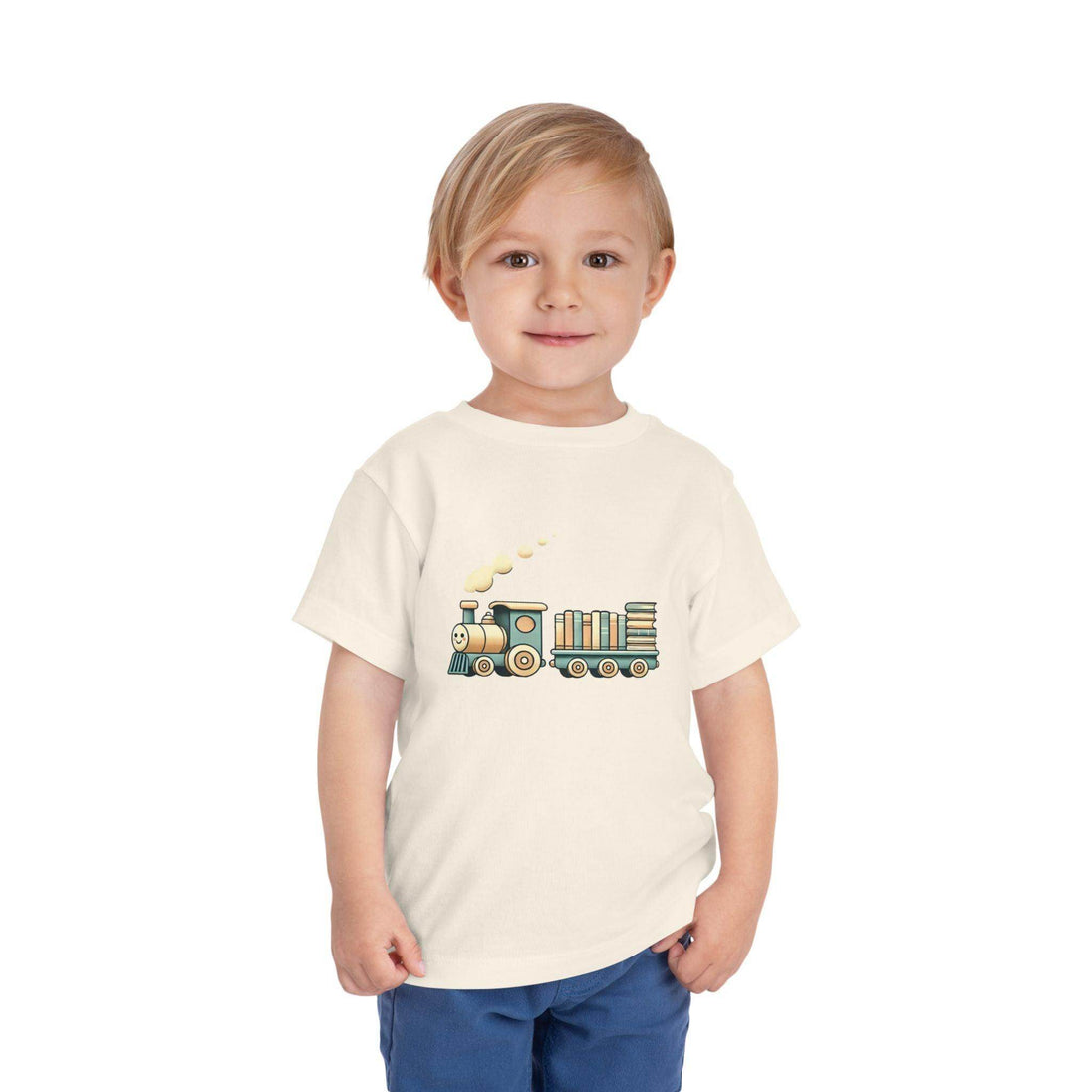 Train Book Delivery - Toddler Short Sleeve - Brightsee