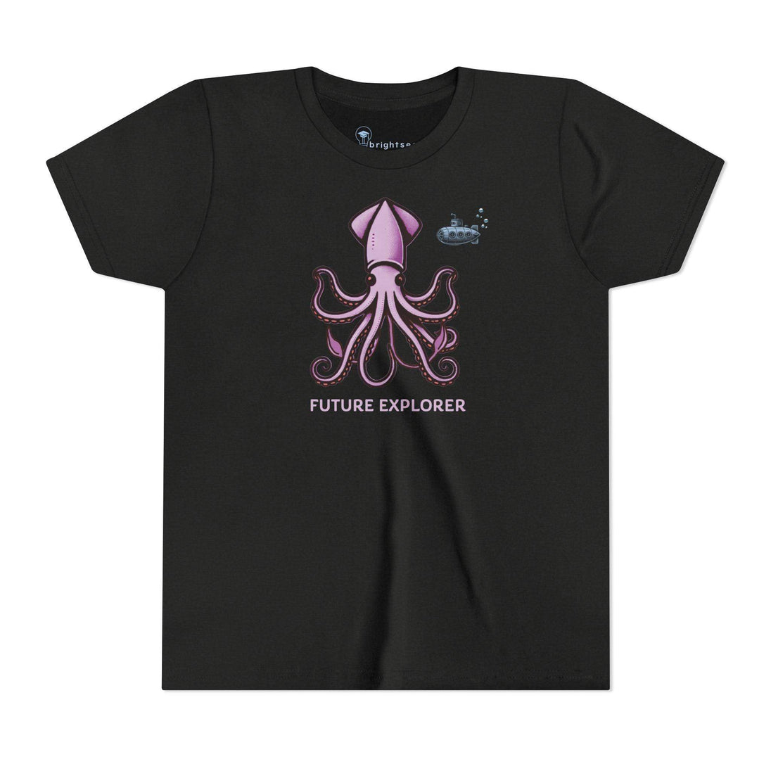 Future Explorer Squid - Youth Short Sleeve - Brightsee