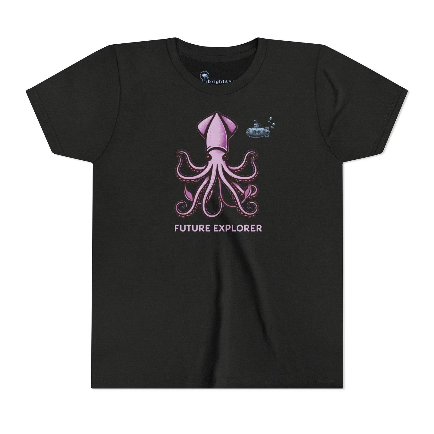 Future Explorer Squid - Youth Short Sleeve - Brightsee