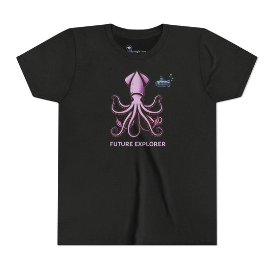 Future Explorer Squid - Youth Short Sleeve - Brightsee
