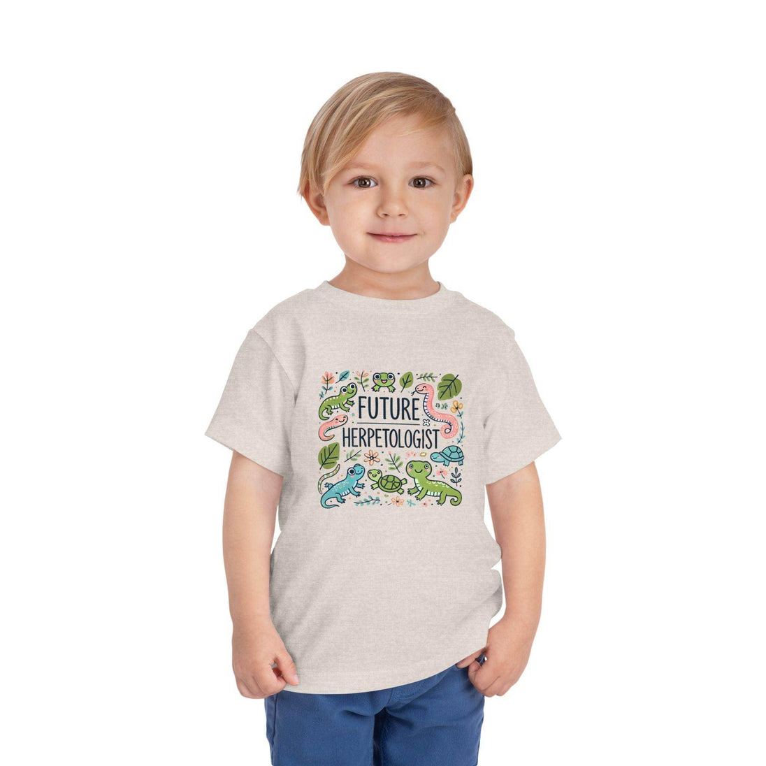 Future Herpetologist Cute - Toddler Short Sleeve - Brightsee