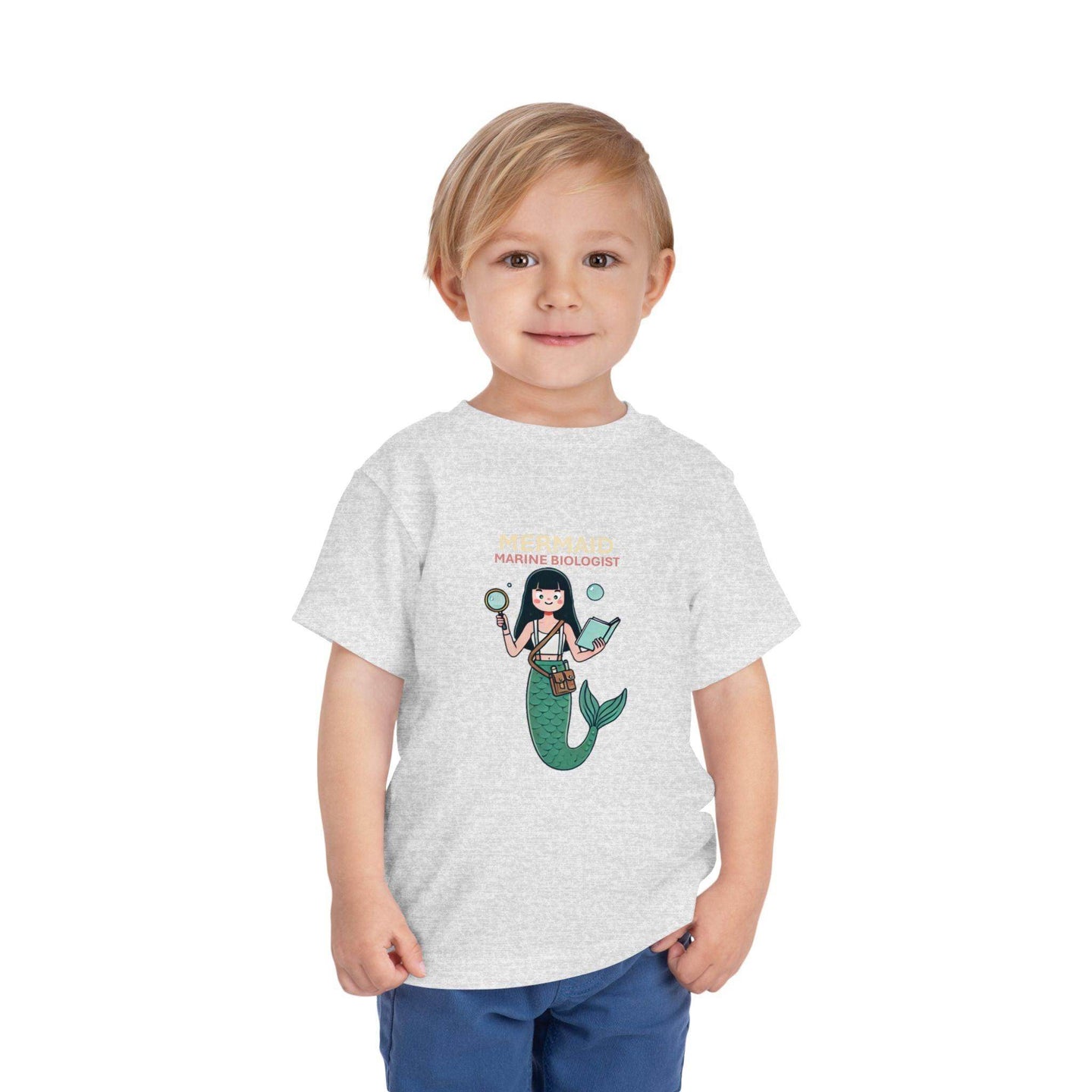 Mermaid Marine Biologist - Toddler Short Sleeve - Brightsee