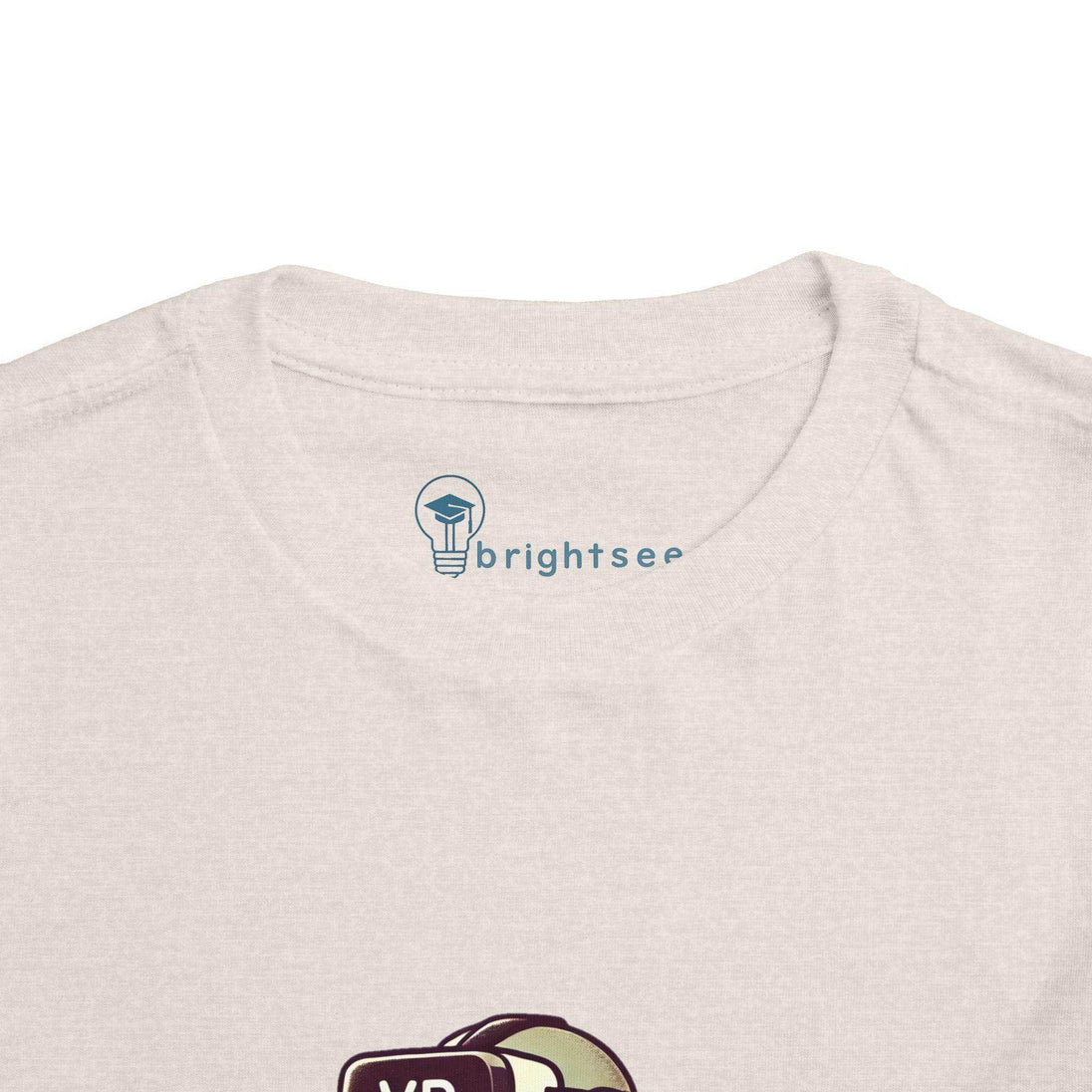 VR Dinosaur - Toddler Short Sleeve Tee - Brightsee