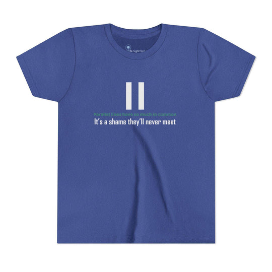 Parallel Lines - Youth Short Sleeve - Brightsee