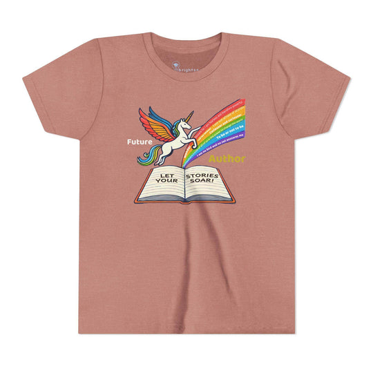 Future Author Alicorn - Youth Short Sleeve - Brightsee