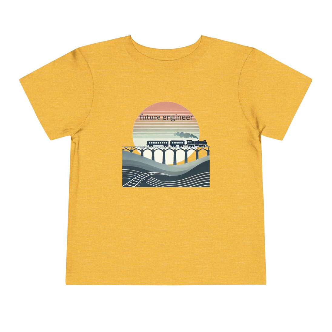 Future Engineer Train - Toddler Short Sleeve - Brightsee