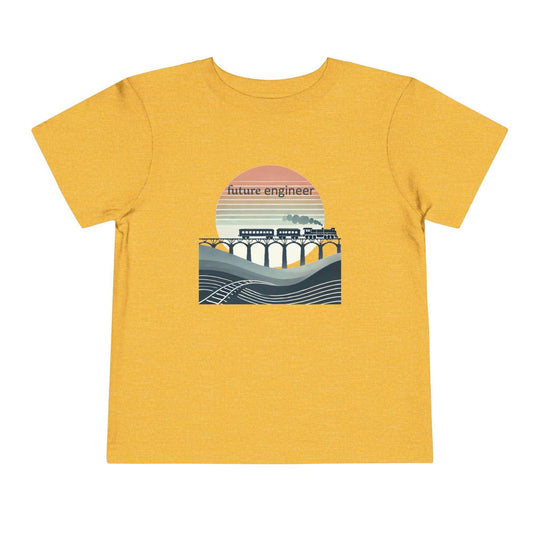 Future Engineer Train - Toddler Short Sleeve - Brightsee