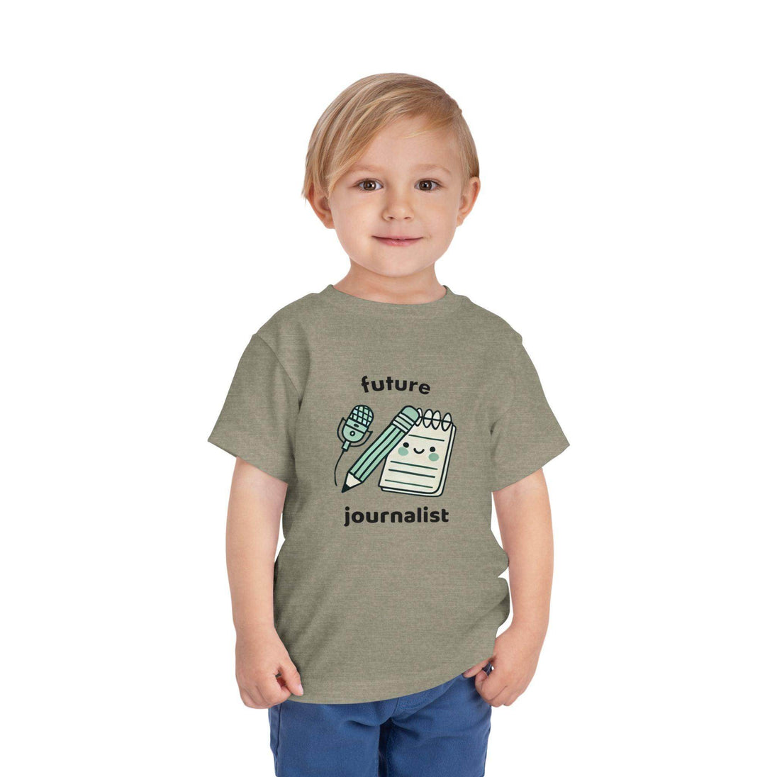Future Journalist Cute - Toddler Short Sleeve - Brightsee