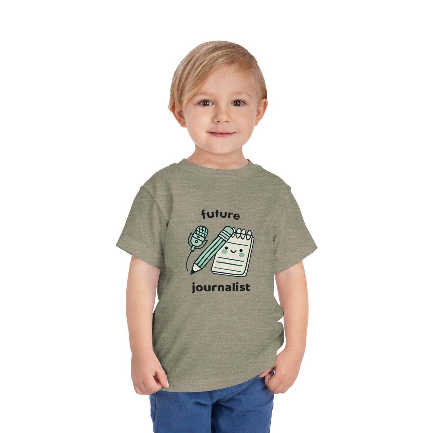 Future Journalist Cute - Toddler Short Sleeve - Brightsee