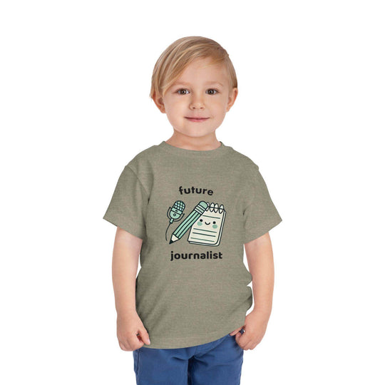Future Journalist Cute - Toddler Short Sleeve - Brightsee