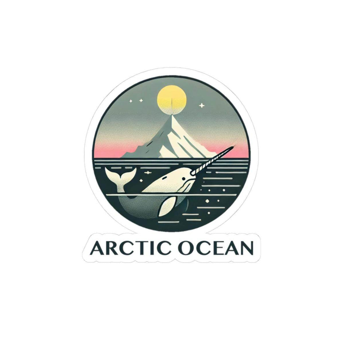 Arctic Ocean Kiss-Cut Stickers - Brightsee