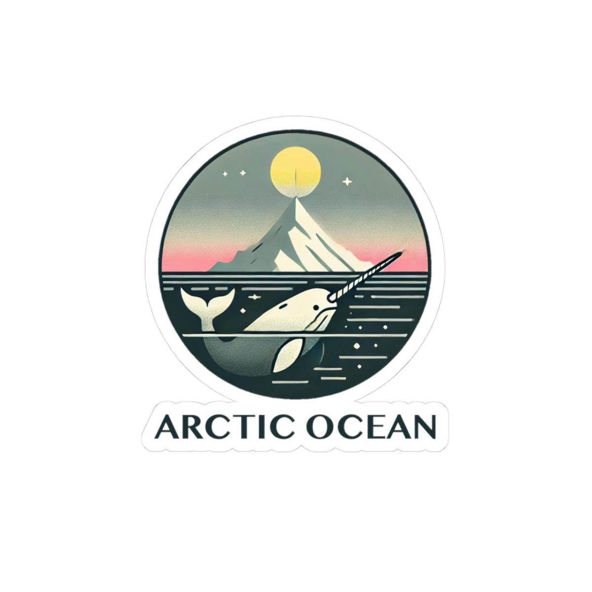 Arctic Ocean Kiss-Cut Stickers - Brightsee