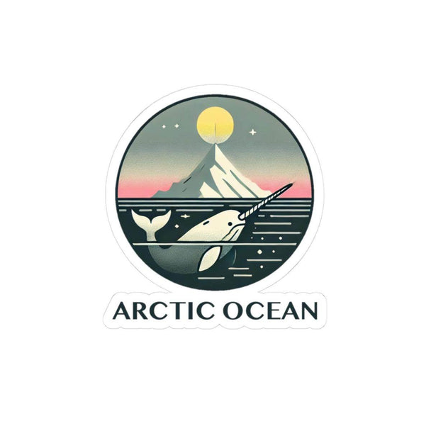 Arctic Ocean Kiss-Cut Stickers - Brightsee