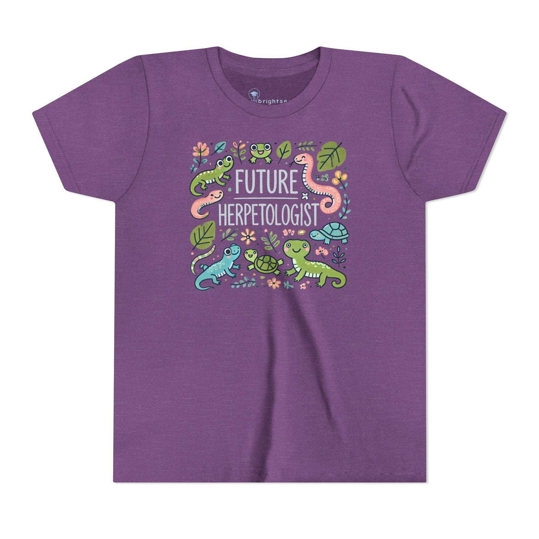Future Herpetologist Cute - Youth Short Sleeve - Brightsee