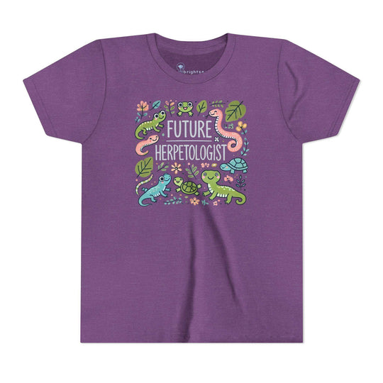 Future Herpetologist Cute - Youth Short Sleeve - Brightsee